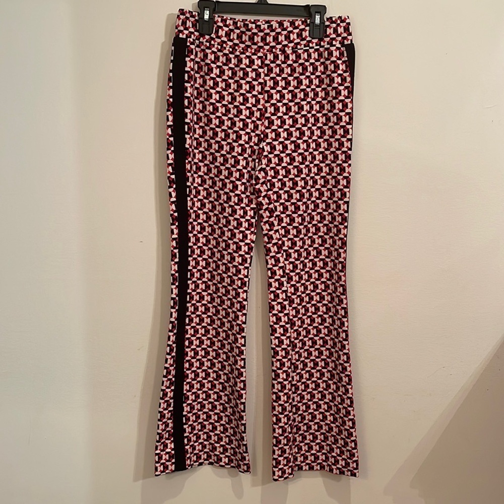 Anthropologie Maeve Retro Flare Pull On Pants